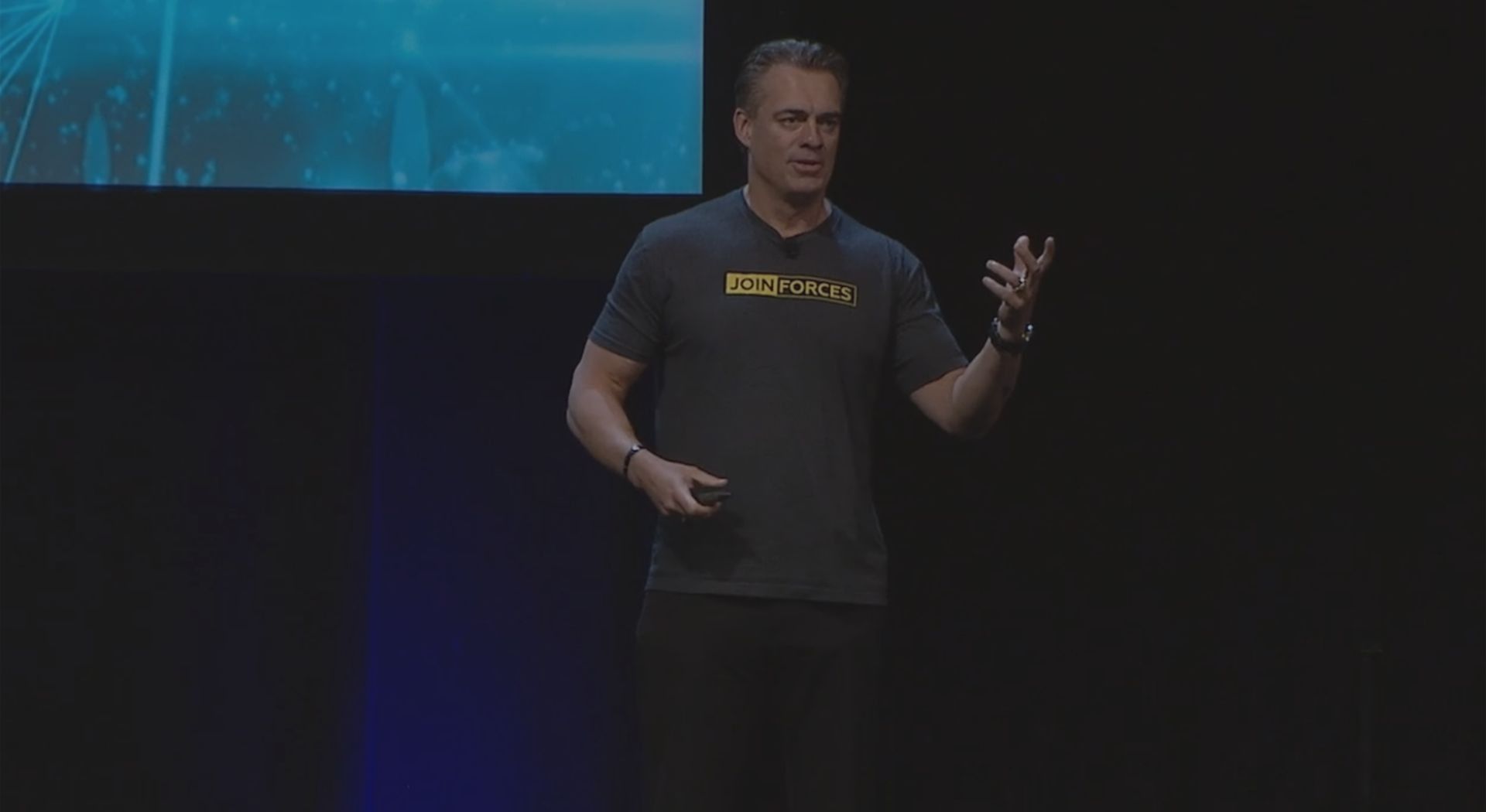 Rick Smith at a speaking engagement